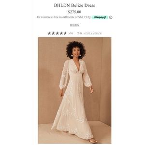 BHLDN Belize Dress